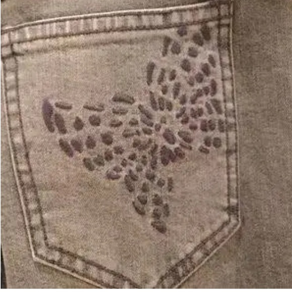 Stella McCartney Skinny Jeans w/Ankle Zipper Size 6/28 Gray Wash LIKE NEW - Picture 6 of 8